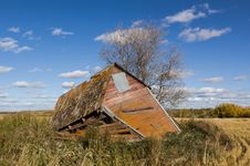 Decaying Shed Royalty Free Stock Image