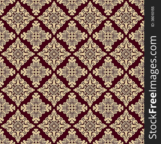 Damask Luxury boreau seamless pattern. Damask Luxury boreau seamless pattern