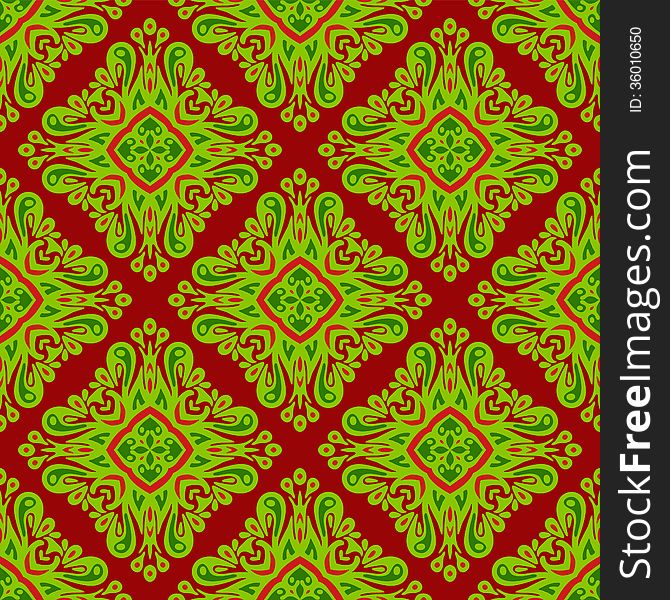 Christmas gift wrap seamless pattern