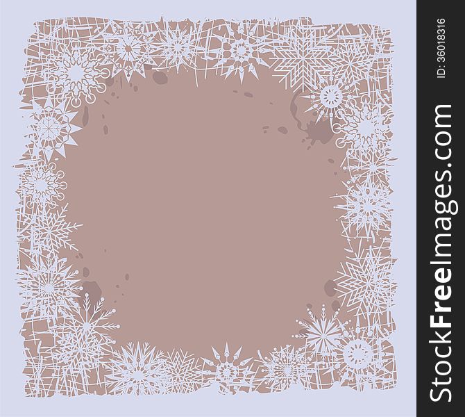 Abstract winter, seasonal background with space for text. Abstract winter, seasonal background with space for text