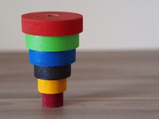 Color Tower Royalty Free Stock Photos Color Tower Royalty Free Stock Photos