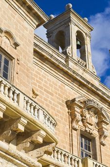 Bell Tower And Palace Balconies Stock Photo Bell Tower And Palace Balconies Stock Photo