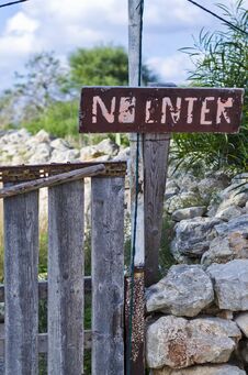 No Entry Sign Stock Photography No Entry Sign Stock Photography