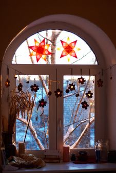Decorated Window Stock Photos Decorated Window Stock Photos