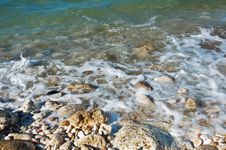 Rocky Coast Of The Black Sea Royalty Free Stock Images Rocky Coast Of The Black Sea Royalty Free Stock Images