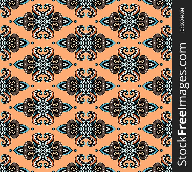 Tribal ethnic seamless pattern