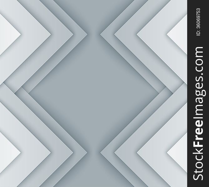 Abstract gray and white triangle shapes background