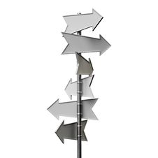 Arrow Sign Royalty Free Stock Photography Arrow Sign Royalty Free Stock Photography