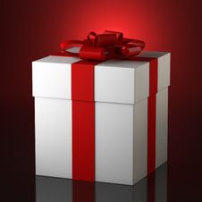 Present Box Royalty Free Stock Photography Present Box Royalty Free Stock Photography