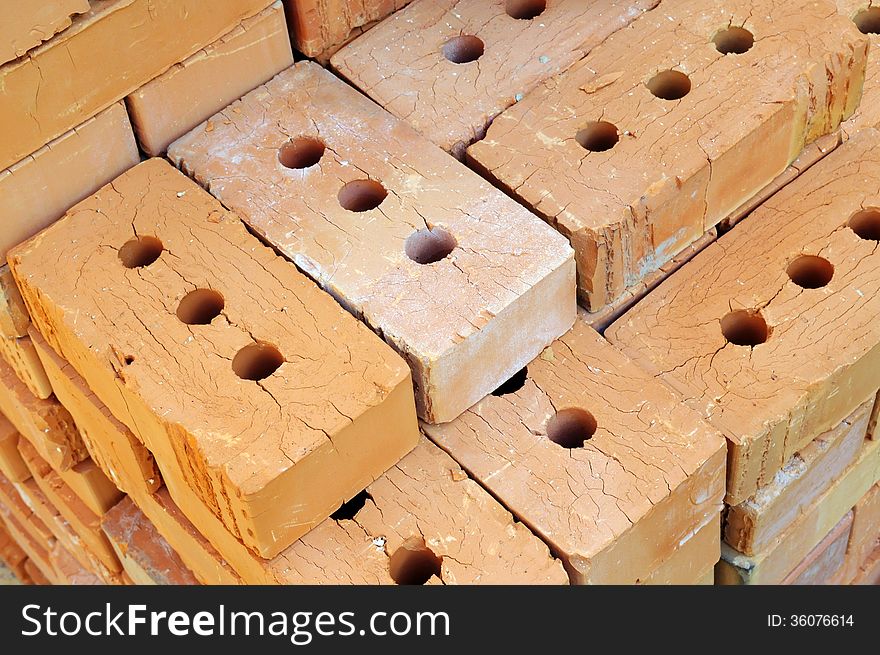 Background of brick, brick wall, old walls, old background