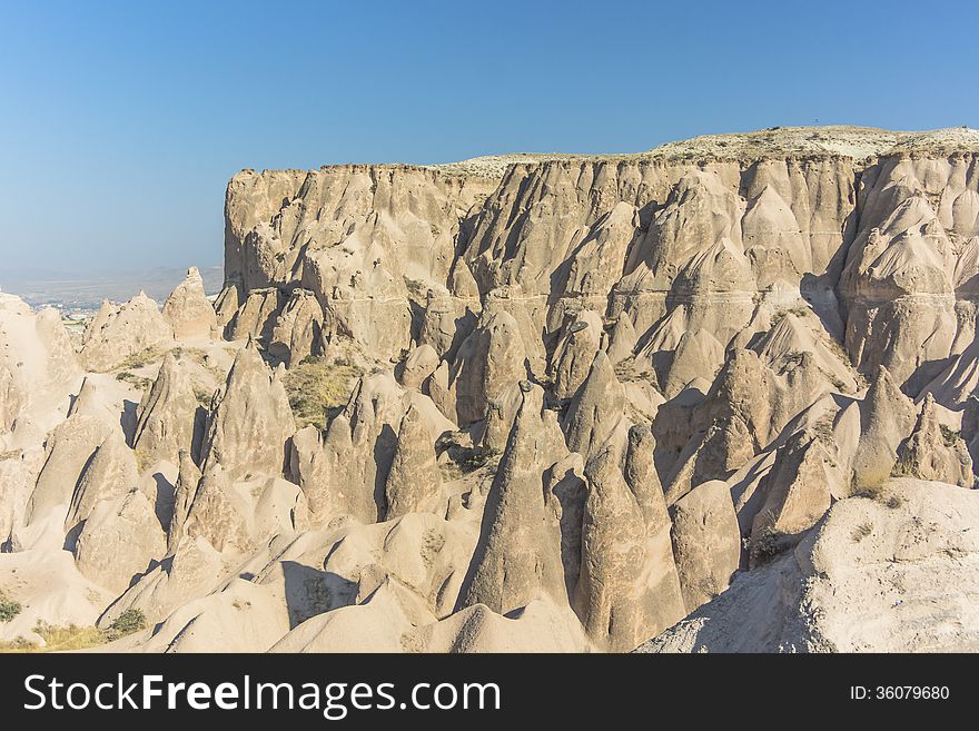 Rocks in Cappadocia