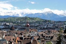 Luzern Panorama Stock Photo Luzern Panorama Stock Photo
