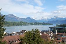 Luzern Panorama Stock Photography Luzern Panorama Stock Photography