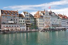 Luzern Panorama Royalty Free Stock Photos Luzern Panorama Royalty Free Stock Photos