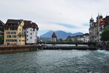 Luzern Panorama Royalty Free Stock Photos Luzern Panorama Royalty Free Stock Photos