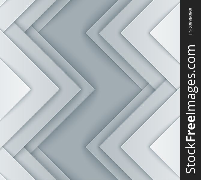 Abstract Gray And White Triangle Shapes Background