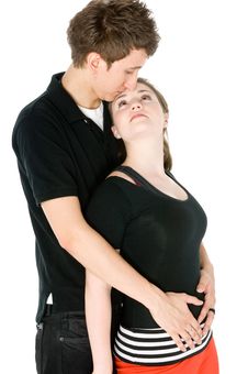 Young Couple Together Royalty Free Stock Photography