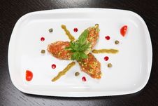 Salmon Tartar Royalty Free Stock Image Salmon Tartar Royalty Free Stock Image