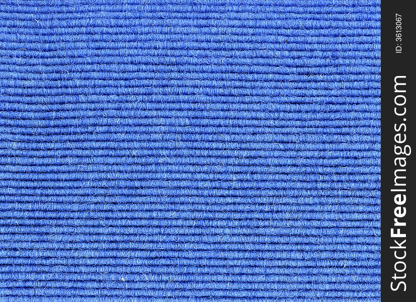 Blue Textile Structure With Lines