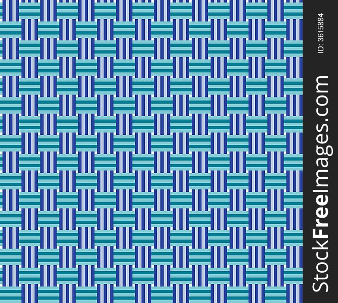 Motley plaiting. Seamless vector pattern