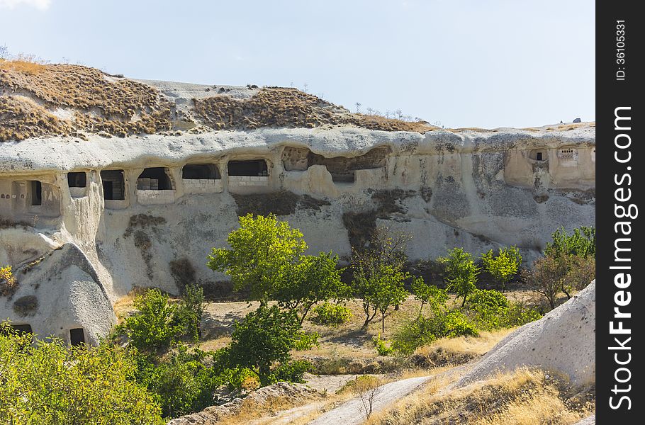 Caves in cappadocia