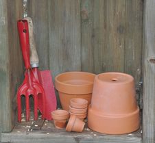 Gardening Tools Stock Image