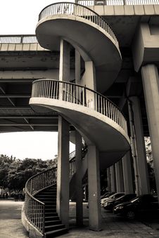 Spiral Stair Stock Photo Spiral Stair Stock Photo