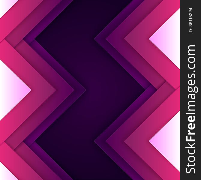 Abstract Purple Triangle Shapes Background