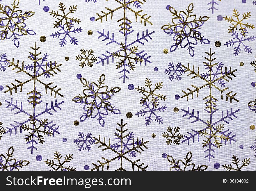 Christmas holiday background with snowflakes