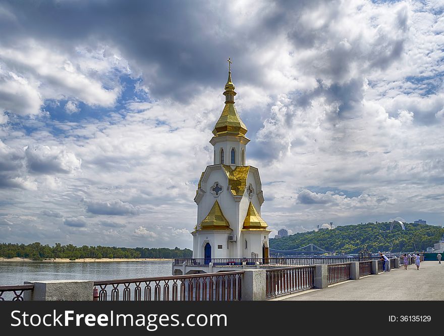 St. Nicholas's Church, Kiev Ukraine. St. Nicholas's Church, Kiev Ukraine