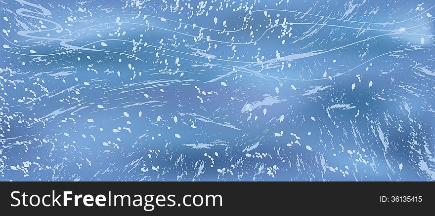 Abstract Texture With Splash Pattern. Vector Background.