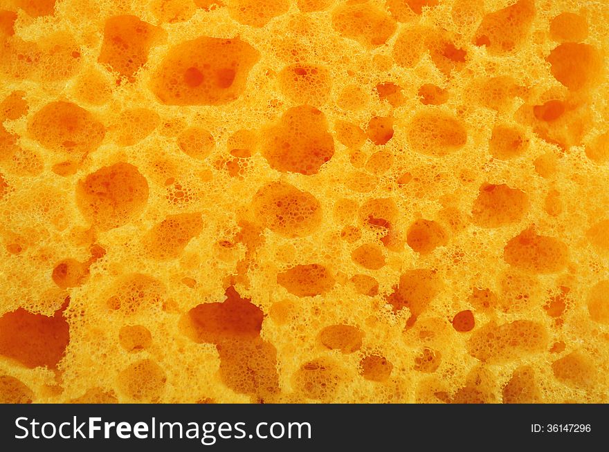 Foam Rubber Texture, yellow foam, foam background