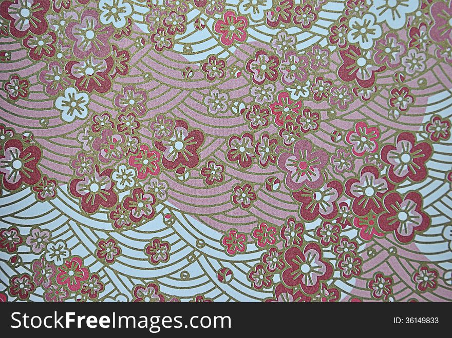 Retro seamless maroon and burgundy flower motive scrapbook paper background. Retro seamless maroon and burgundy flower motive scrapbook paper background