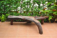 Benches Made Of Roots. Royalty Free Stock Photos Benches Made Of Roots. Royalty Free Stock Photos