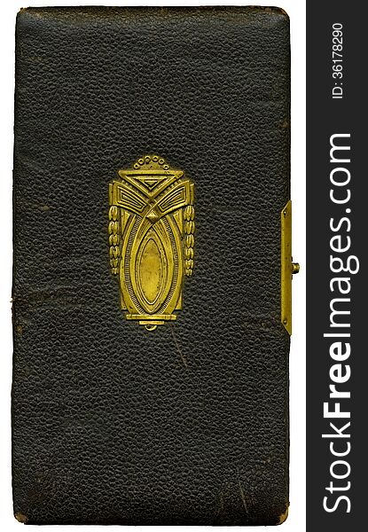 Ancient book cover