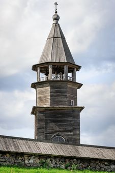Wooden Bell Tower At Kizhi Royalty Free Stock Image Wooden Bell Tower At Kizhi Royalty Free Stock Image