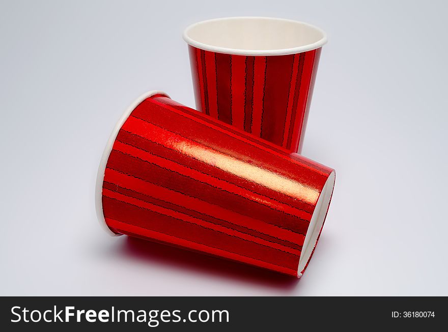 Red Cup on white