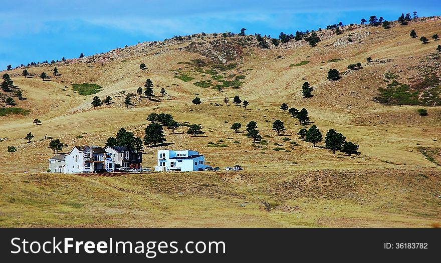 State Colorado real estate in mountains area very popular ,but expensive as well ,colorful landscape and fresh air around