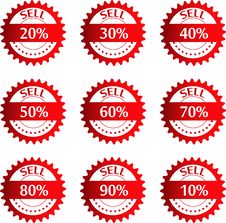 Discount Price Tags. Vector. Stock Photo Discount Price Tags. Vector. Stock Photo