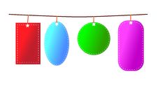 Set Of Tags Stock Image Set Of Tags Stock Image