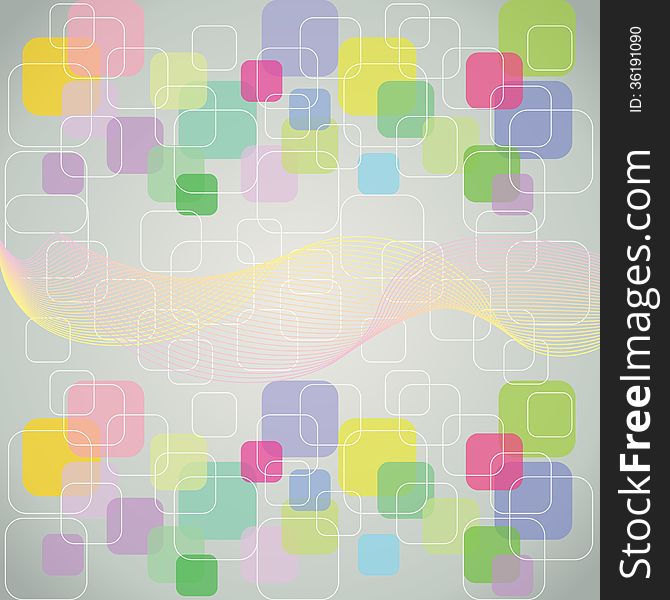 Colorful Square blank background - Vector Design Concept. Colorful Square blank background - Vector Design Concept