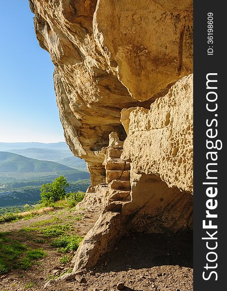 Caves At Tepe Kermen, Crimea