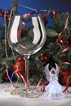 Still Life With Glass Royalty Free Stock Images