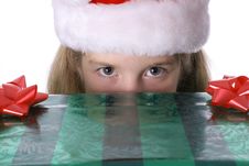 Peek A Boo Present Stock Images Peek A Boo Present Stock Images