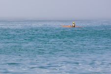 Kayaker Stock Photo