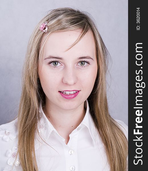 Smiling Female Student