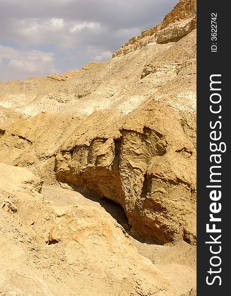 Arava Desert - Dead Landscape, Stone And Sand