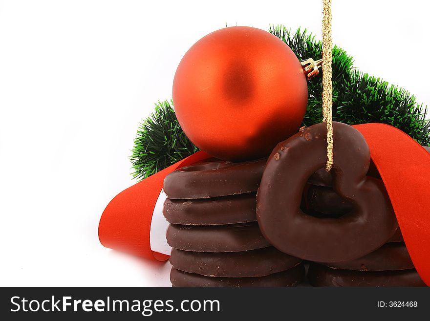 Gingerbread cookies baked for Christmas eve