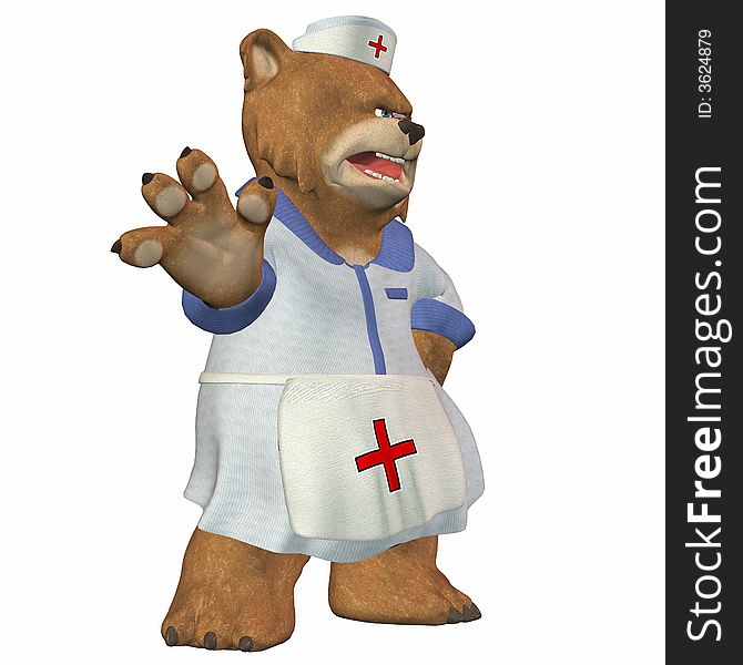 Female Nurse Bear