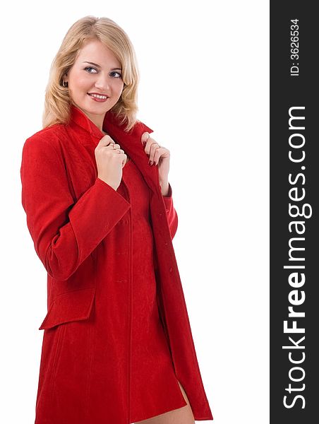 The Young Woman In A Red Coat